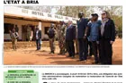 Couverture du bulletin d'information.