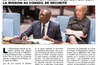 Couverture du bulletin d'information.