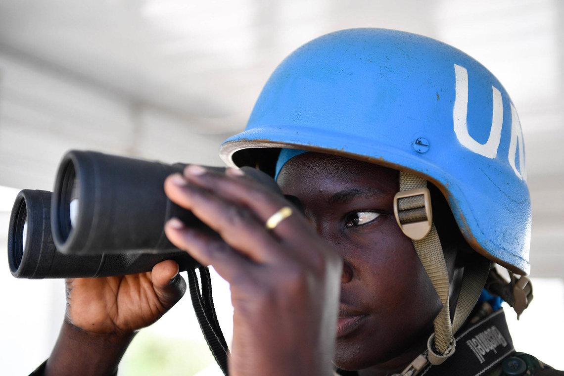 Ugandan peacekeeper serving in UNSOM