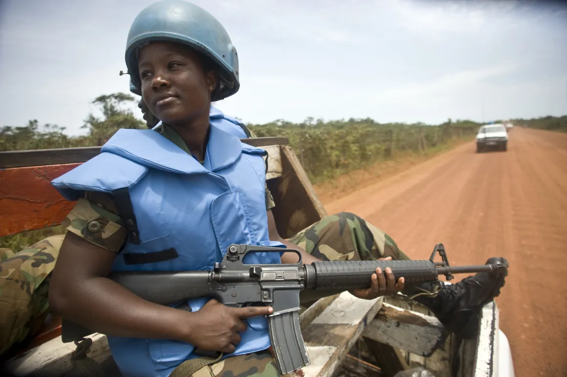 Military Personnel Increasing the number of female peacekeepers