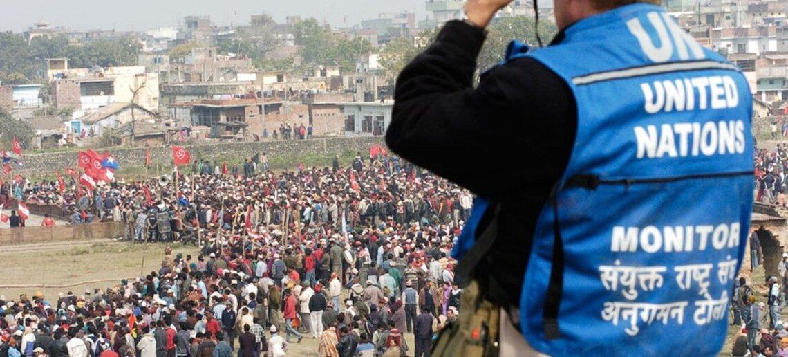 UN special political missions in post‑conflict settings, such as the mission in Nepal (UNMIN, 2007-11) help maintain stability, dialogue and support democratic processes. UN Photo