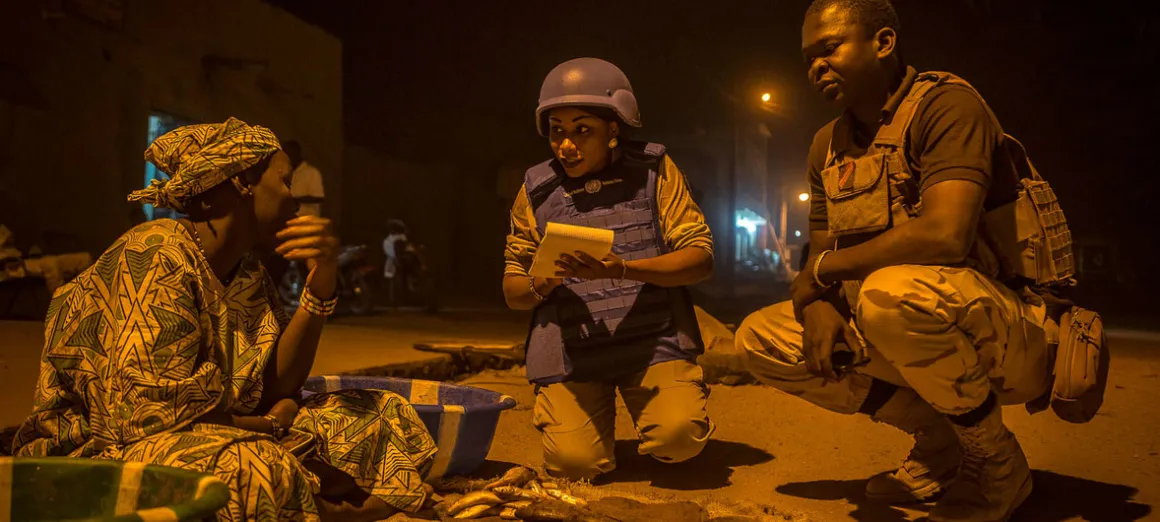 UN peacekeeping missions, such as the one in Mali (MINUSMA, 2013-23), have had to adapt to complex challenges, including harsh environment and myriad armed groups. Crown copyright 2021 