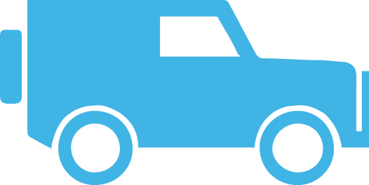 Icono de transporte naval y terrestre