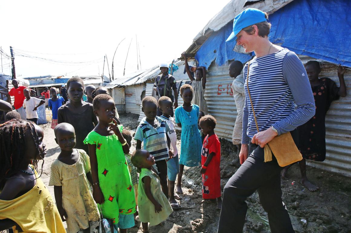 British commander at UN Mission in South Sudan serves as role model for young women