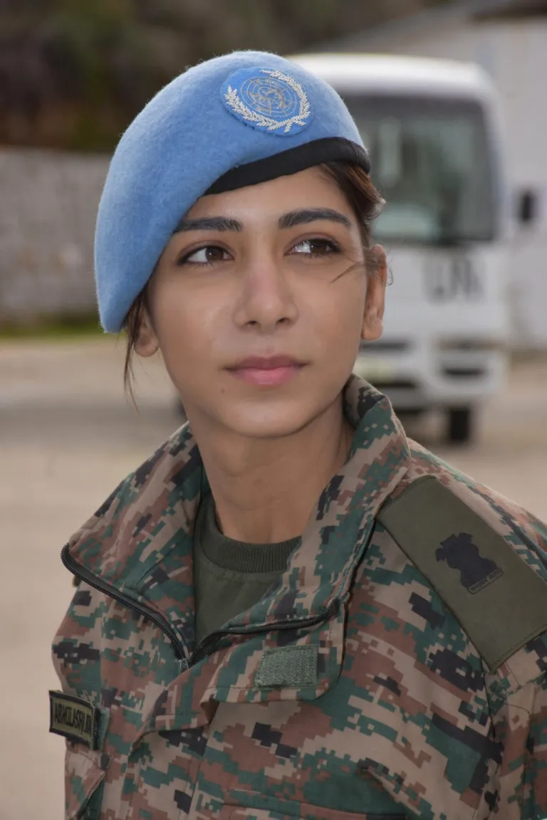 2025 Military Gender Advocate of the Year recipient, Major Abhilasha Barak of India